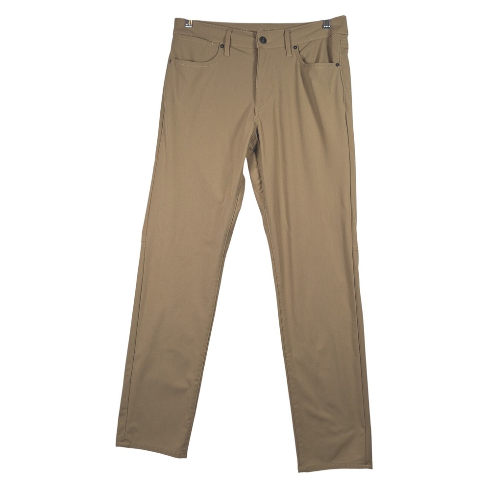 American Eagle Active Flex Slim Fit Khaki Pants Mens 31x32( 31x29) Tan Stretch